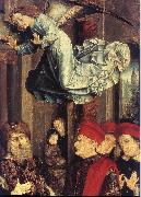 JOOS van Wassenhove The Institution of the Eucharist (detail) s oil on canvas